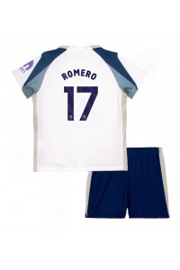 Fotbalové Dres Tottenham Hotspur Cristian Romero #17 Dětské Domácí Oblečení 2025-26 Krátký Rukáv (+ trenýrky)